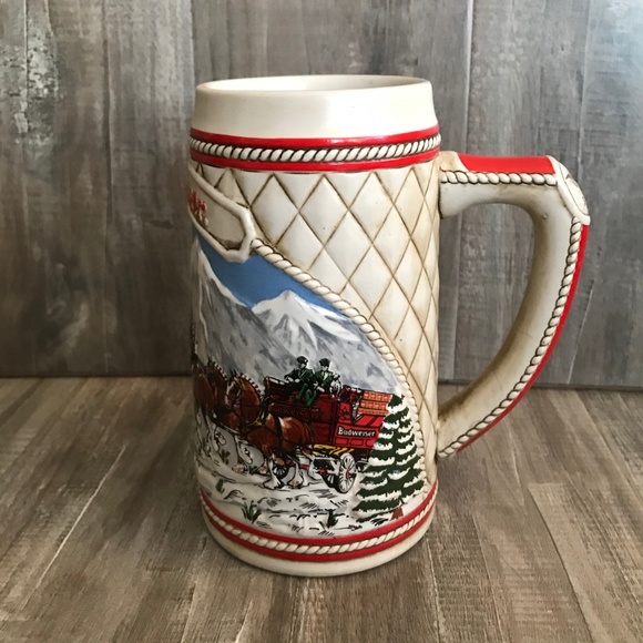 Vintage Budweiser A Series Limited Edition Beer Stein / Mug - Picture 3 of 8